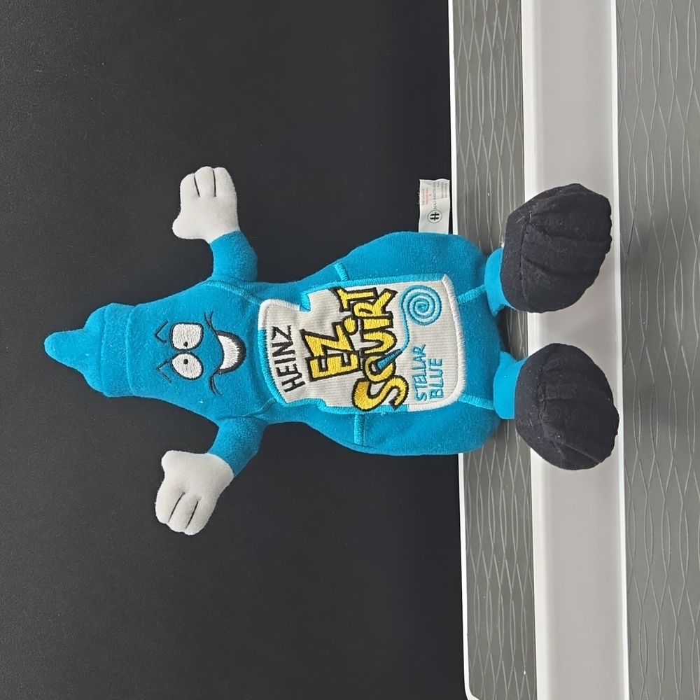 HEINZ EZ SQUIRT STELLAR BLUE PLUSH